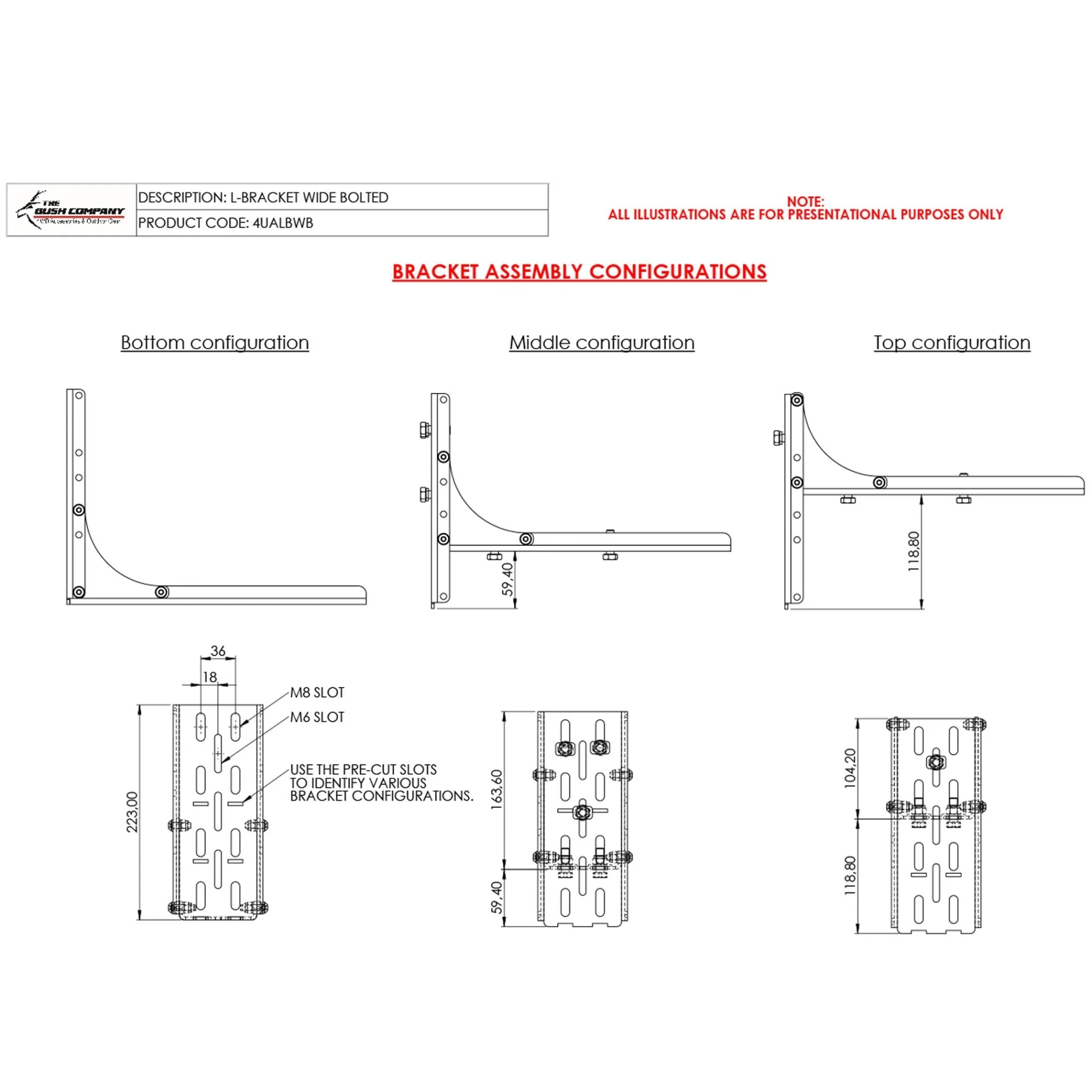 Heavy Duty L Bracket – Stainless Steel Awning Mounting Bracket - Image 4