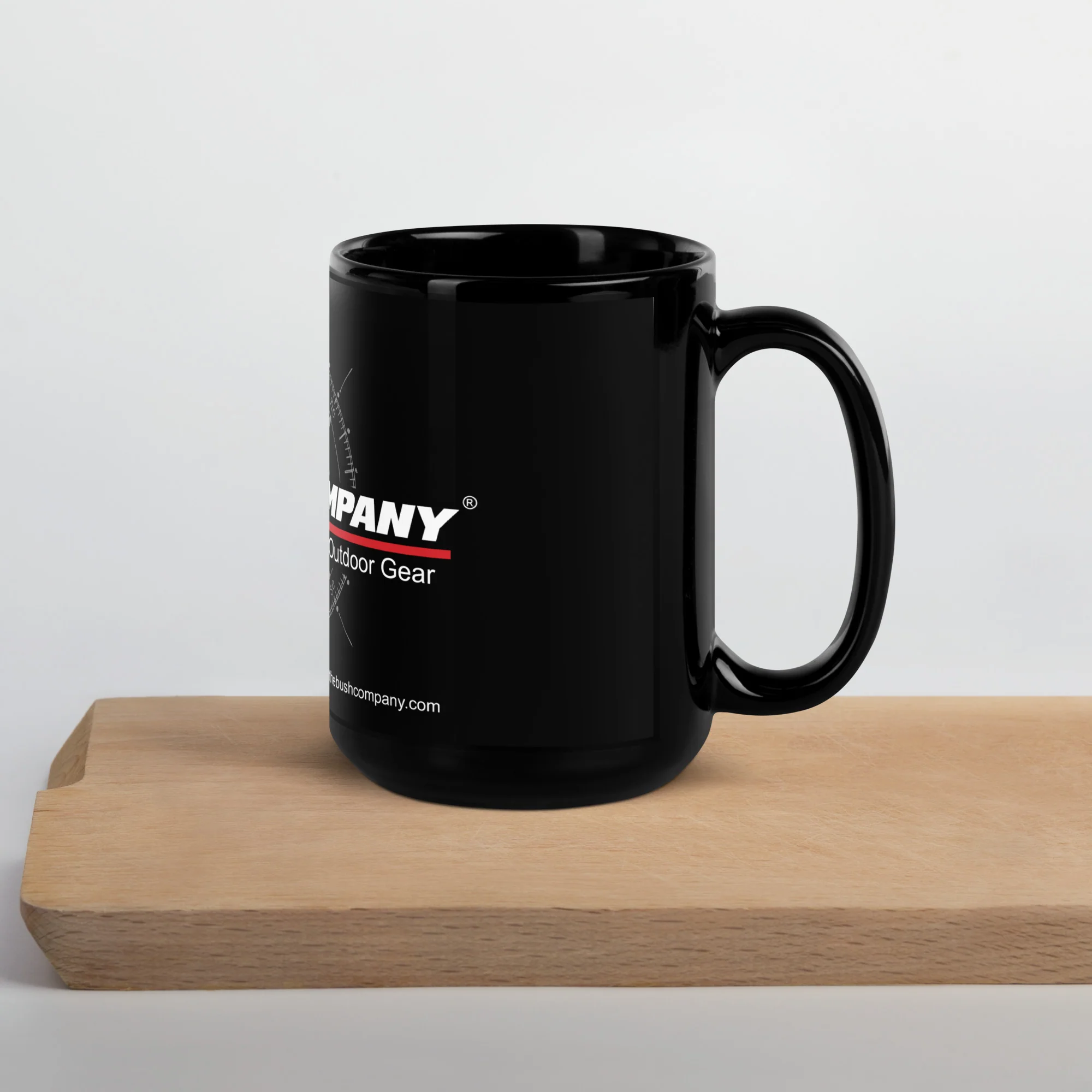 Black Ceramic Mug - Image 3