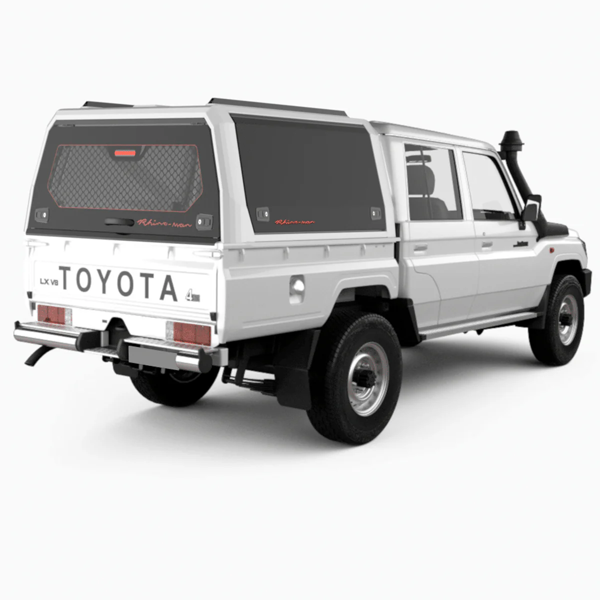 Landcruiser 70 Series Dual Cab Xpedition Caprax Canopy by Rhinoman - Image 4