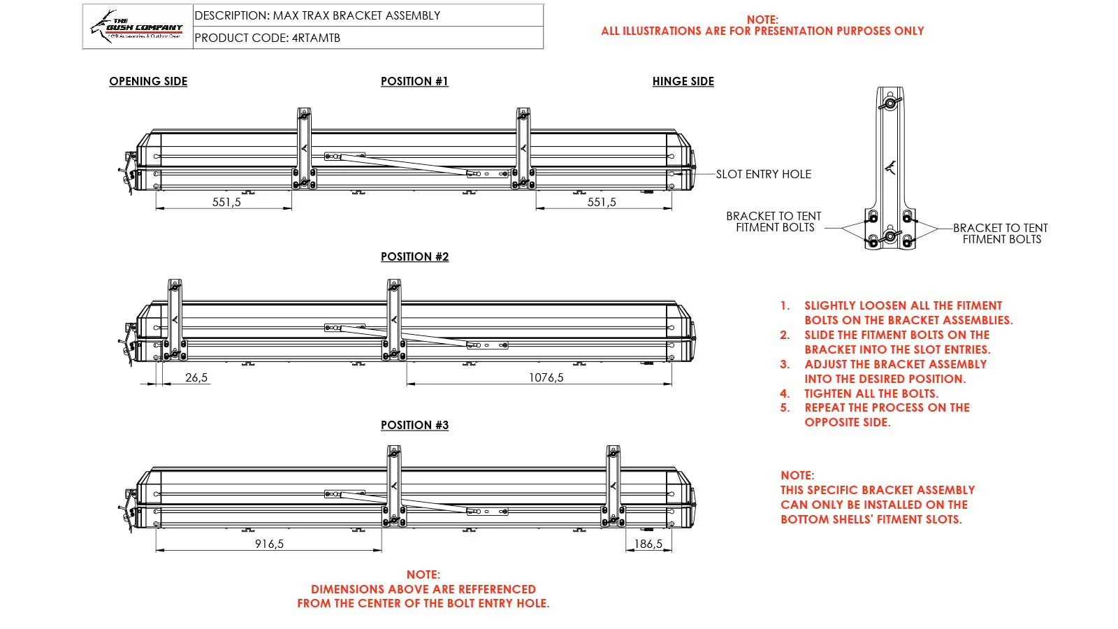 Recovery Tracks-Side Mount Set - Image 8