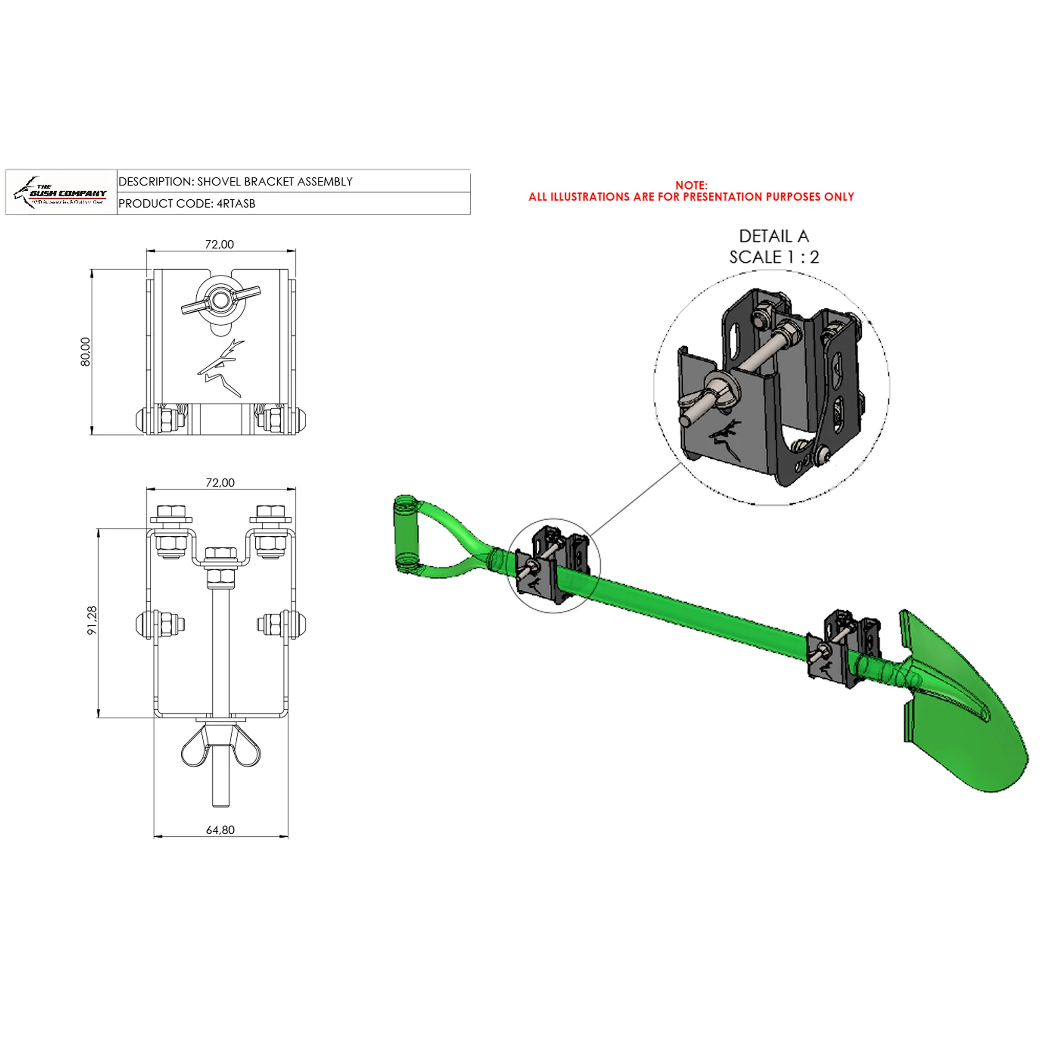 Shovel Mount Bracket - Image 5