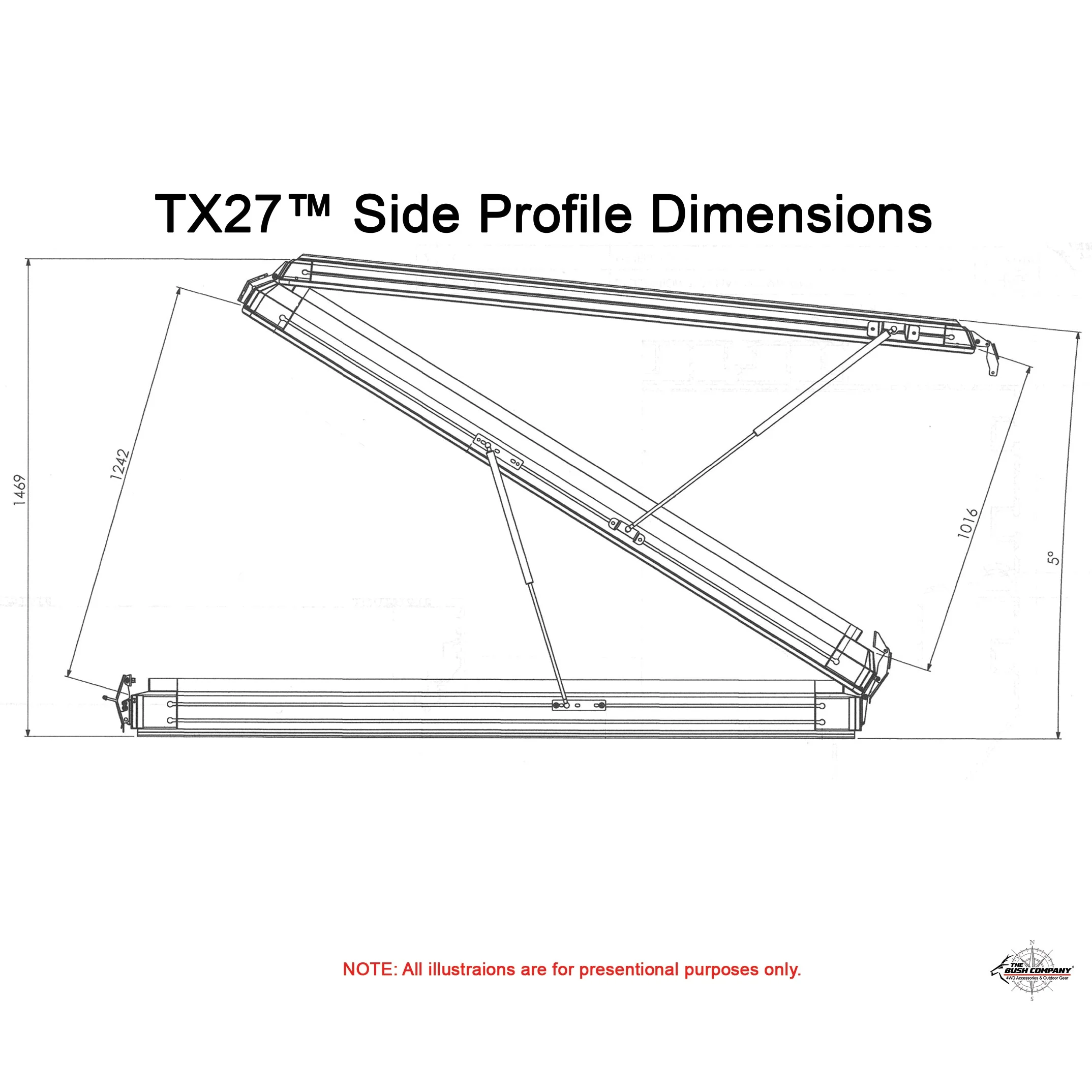 TX27 Hardshell Rooftop Tent - Image 25