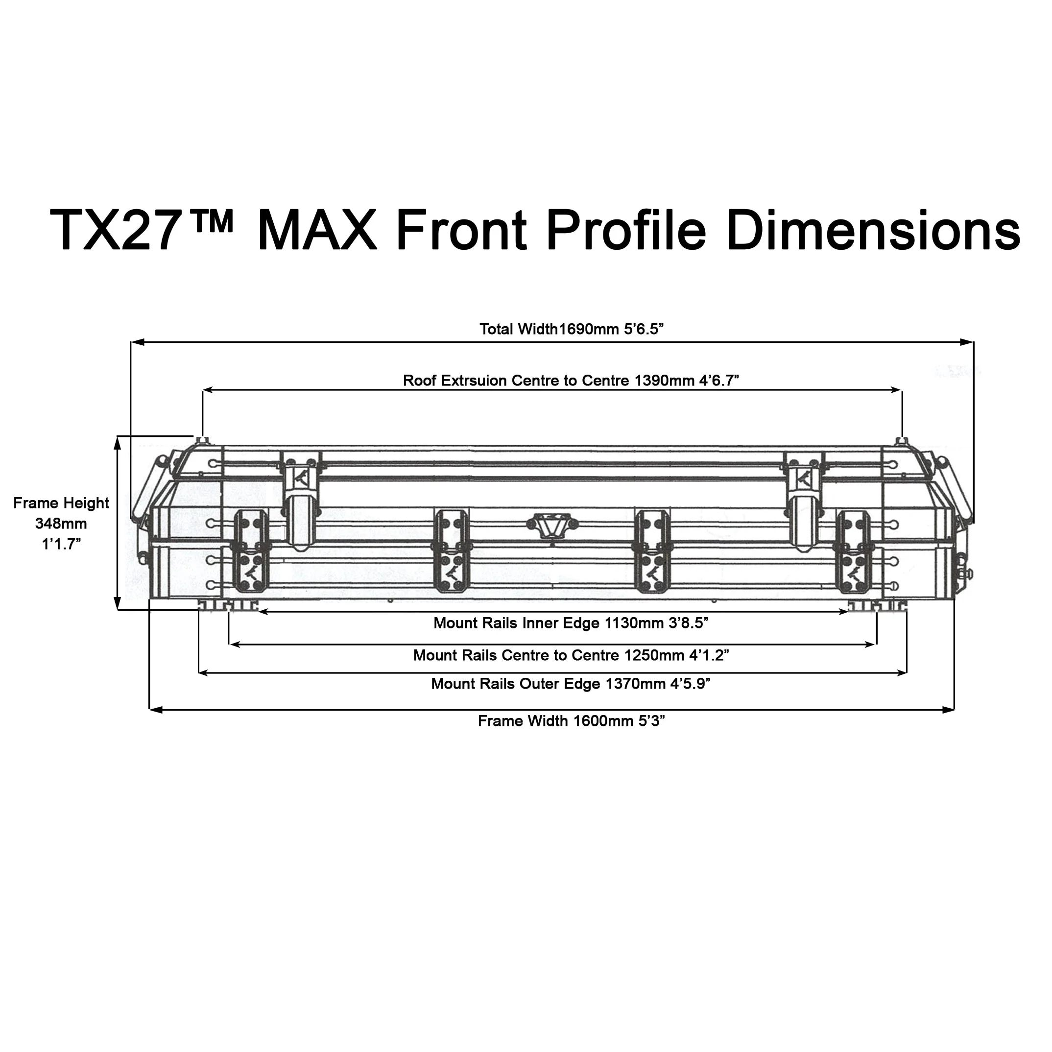 TX27 MAX Hardshell Rooftop Tent - Image 27