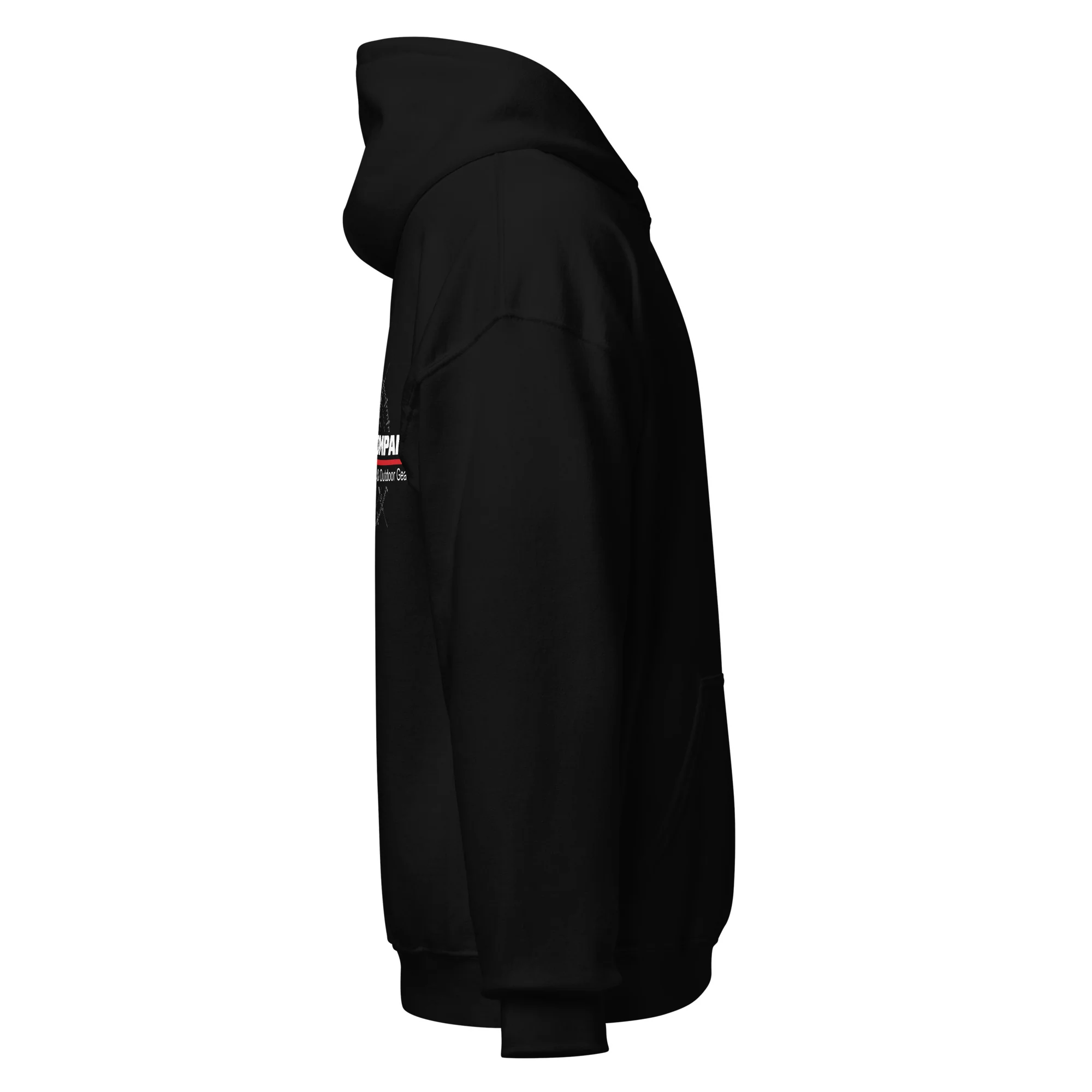 Unisex Hoodie - Black, Navy or Charcoal - Image 4