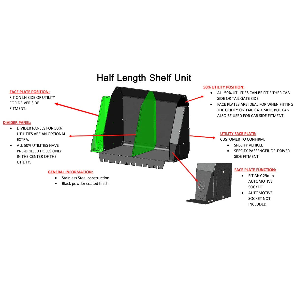 Utility Half Shelf - Image 3